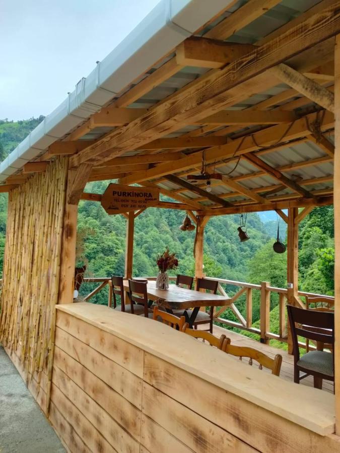 Purkinora Bungalov Çamlıhemşin Eksteriør bilde